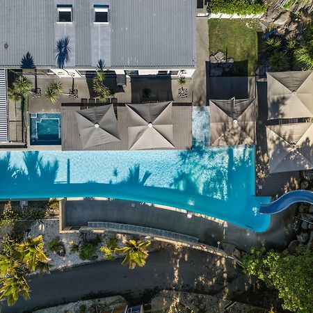 Tasman Holiday Parks - Waihi Beach 外观 照片 Aerial view of the pool